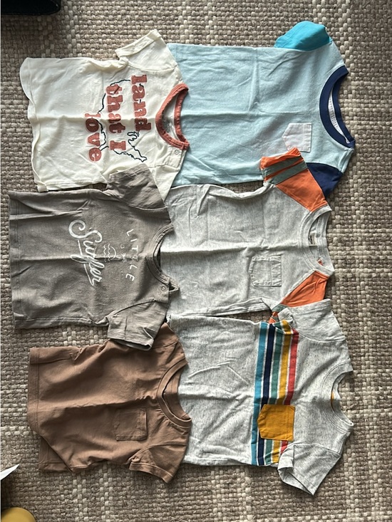 Cat & Jack Other - T shirts bundle cat and jack colored organics and little co